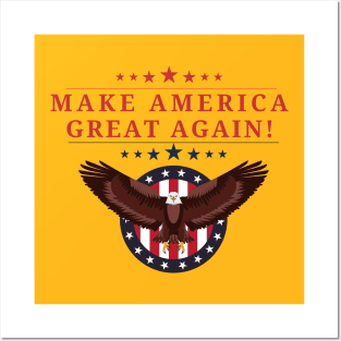 Make America Great Again Posters and Art